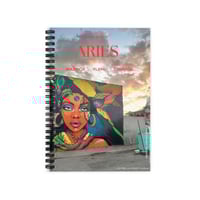 Lexi Bella Street Zodiac ARIES Ruled Line Spiral Notebook