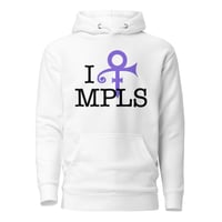 Image 1 of I [PRINCE] MPLS Pullover Hoodie (Black Text)