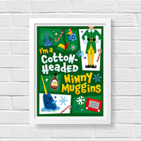 Image 1 of ELF – Cotton-Headed Ninny Muggins 12x16