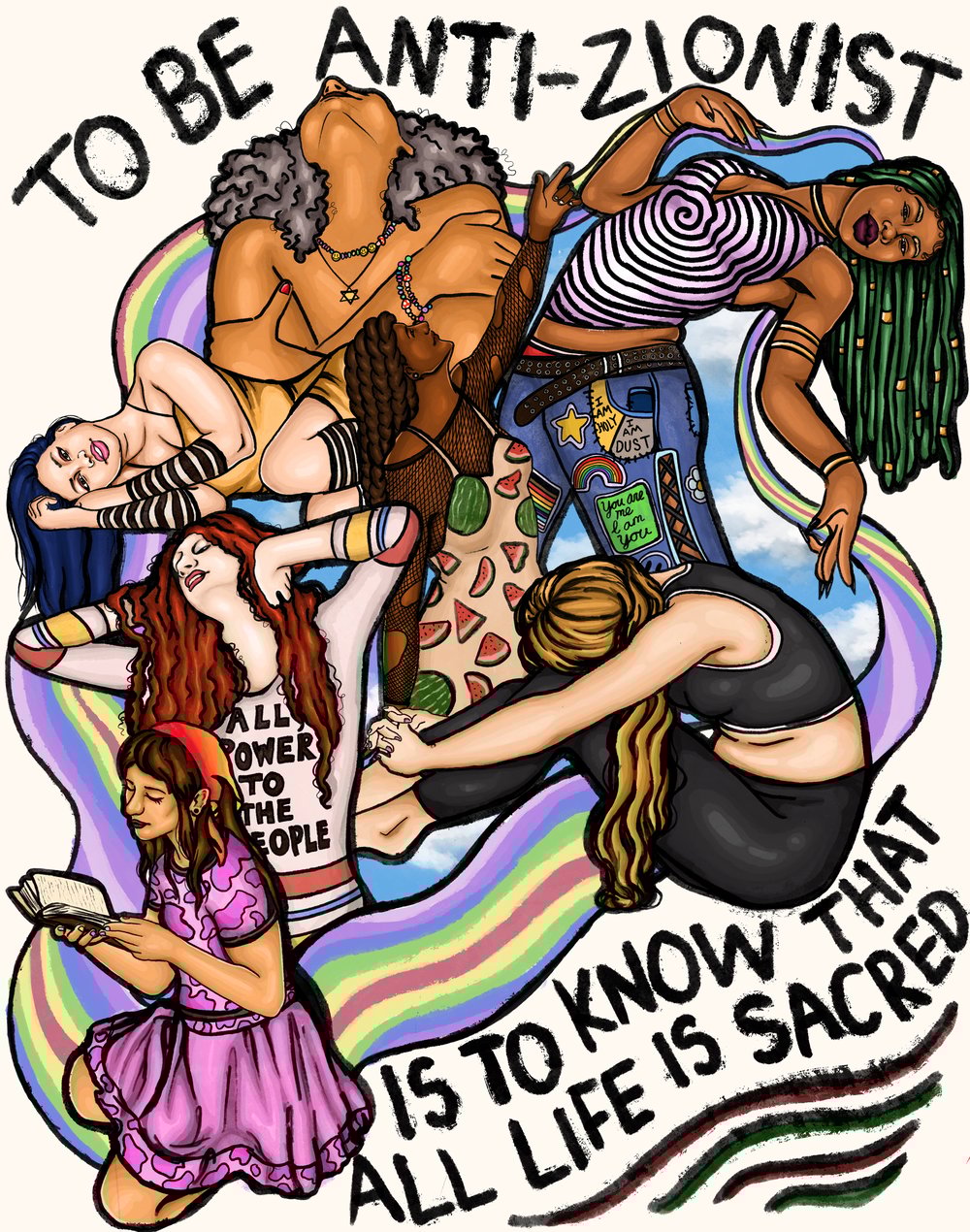 Image of Life is Sacred Art Print