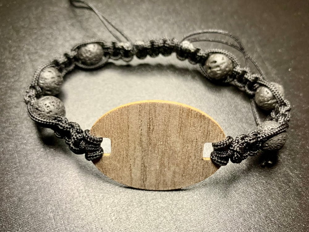 Image of Camomillion NFC bracelet Lava stone 
