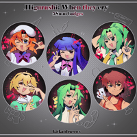 Image 1 of Higurashi/When They Cry Badges