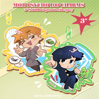 Image 1 of Mob Psycho 100 Keychains