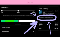 Image 2 of shipping for preordered ita bags
