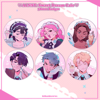 Image 1 of Alien Stage Sweet Cafe Badges