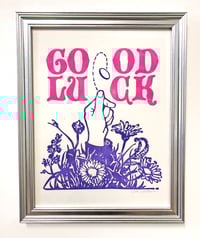 Image 1 of Good Luck Print (Silver)