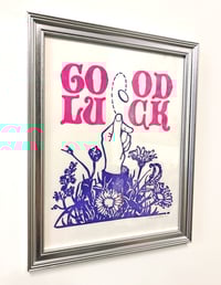 Image 2 of Good Luck Print (Silver)