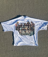 Image 6 of White “Who is Tren5etter” oversized tee