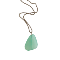 Image 1 of COLGANTE SIRENA - CALCEDONIA 