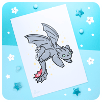 Toothless Print