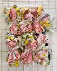 Image 1 of *Moving Sale* Vintage Sheet Narrow Hem Scrap Packs