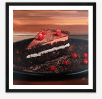 Image 2 of 'Chocolate Cake' Print