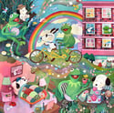 "Kermy and Snoopet" print