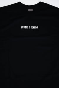 Image 3 of T-Shirt – Dokhwa Collab “Keep Growing” (Sunflower Edition) Black