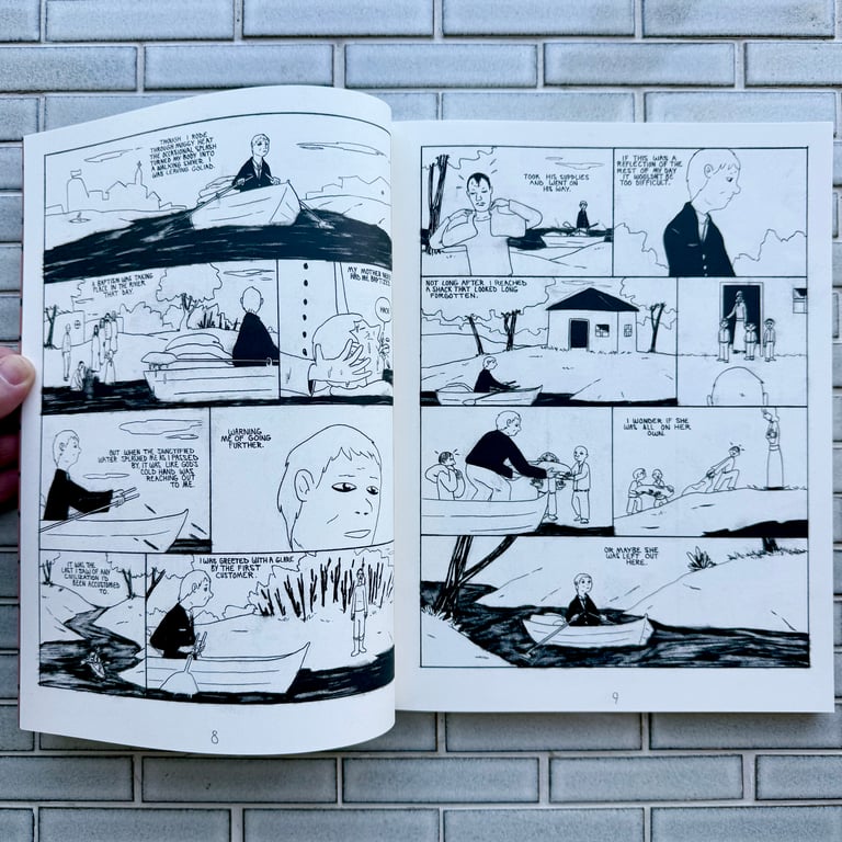 Hidden Islands by Cameron Arthur - ORIGINAL ART BOOKPLATE Image 3