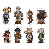Image 2 of Dungeon Meshi Charms 🥩🍴