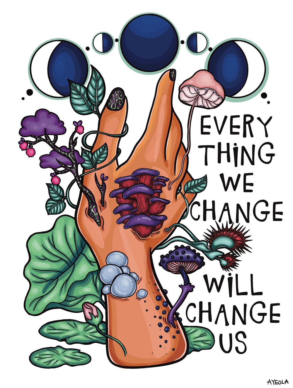Image of Change Holographic Sticker 