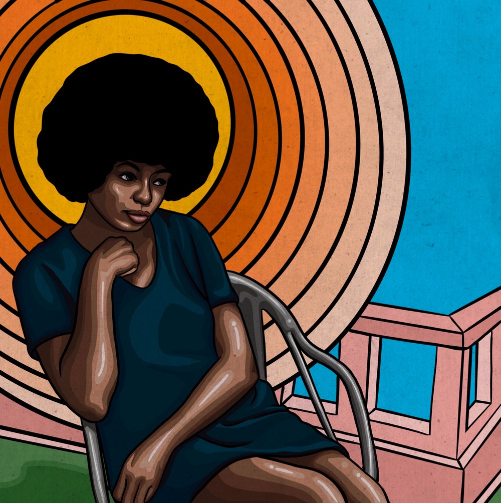 Image of Angela Art Print