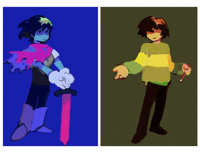 Image 1 of Deltarune Postcard