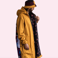 Image 2 of Art Trench Coat v.3