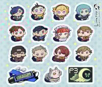 Image 1 of Persona 3 Sticker Sheet ⭐