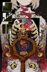 Image 1 of Dungeon Meshi Ribcage Print