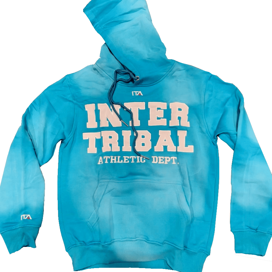 Image of Light Blue Inter-Tribal Athletic Dept. Hoodie