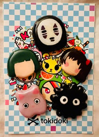 Spirited Away themed mini magnets 