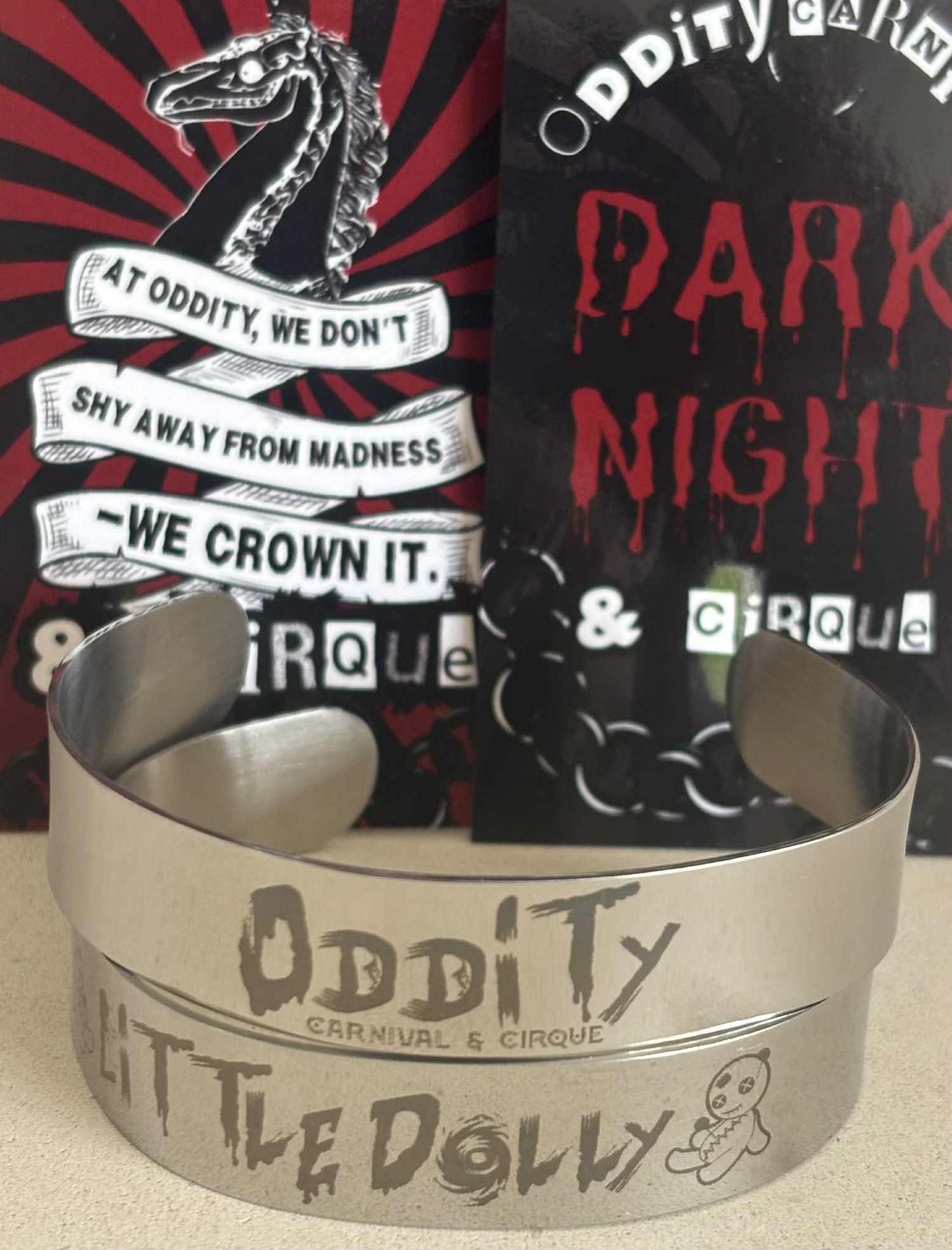 Image of Officially licensed Little Dolly hollow hell bracelet