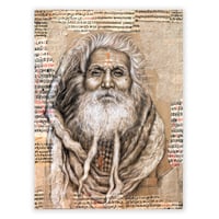 Image 1 of Paper Art Print - "Maruthi"