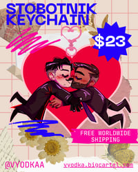 [PRE ORDER] Stobotnik Heart Keychain