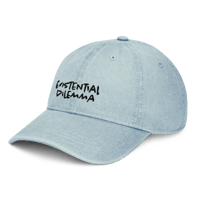 Image 3 of Existential Dilemma Denim Hat
