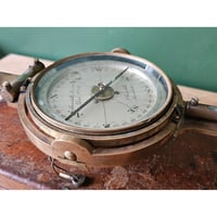 Image 5 of Antique 'Joseph Casartelli' Gimballed Brass Miners Compass, Manchester c.1880s