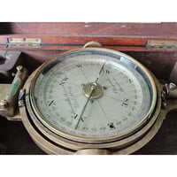 Image 8 of Antique 'Joseph Casartelli' Gimballed Brass Miners Compass, Manchester c.1880s