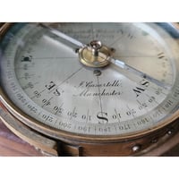Image 7 of Antique 'Joseph Casartelli' Gimballed Brass Miners Compass, Manchester c.1880s