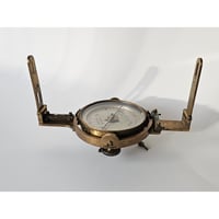 Image 9 of Antique 'Joseph Casartelli' Gimballed Brass Miners Compass, Manchester c.1880s