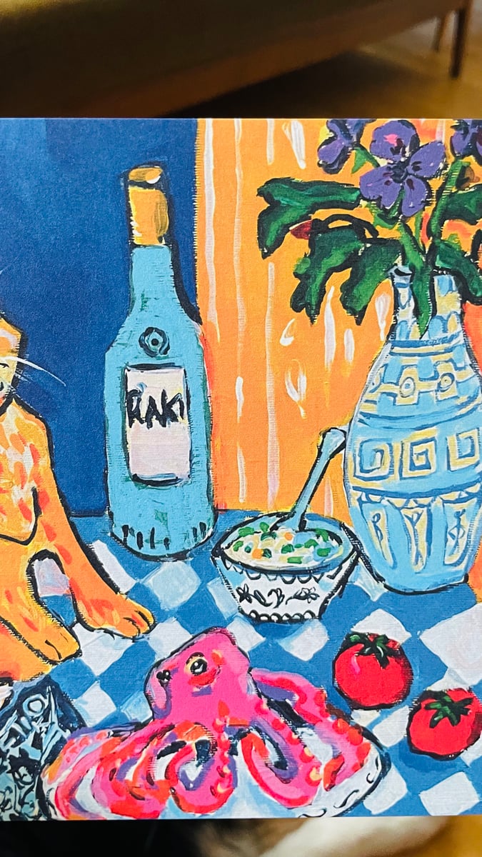 Tzatziki Tales Fine Art Print// Regular Print | Pepita Glück