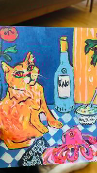 Image 2 of Tzatziki Tales Fine Art Print// Regular Print