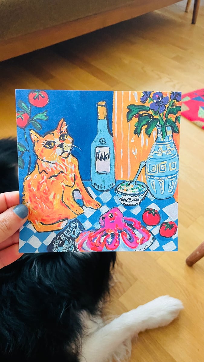 Tzatziki Tales Fine Art Print// Regular Print | Pepita Glück