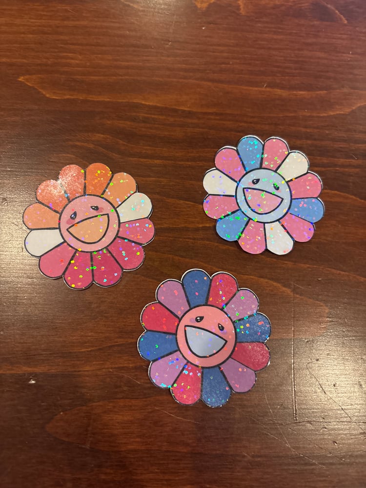 Image of Pride Flower sticker (New!)