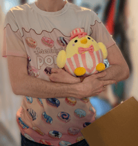 Image 6 of Popcorn the Circus Pigeon - 9" Polyester Plush + Free Sticker 