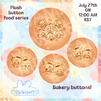 Image 2 of 【PREORDER】MXTX "Cookie" Button【PREORDER】