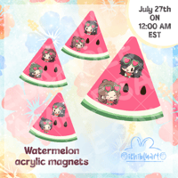 【PREORDER】M.X.T.X Couple Watermelon Magnet 【PREORDER】