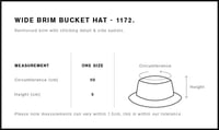 Image 2 of Soil Wizard wide brim bucket hat 