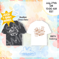 Image 2 of  【PREORDER】 M.X.T.X Food T-shirt series 