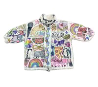 Image 3 of Custom Doodle Drawstring Jacket