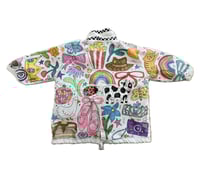 Image 5 of Custom Doodle Drawstring Jacket