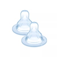 Mam Teat 1 for Baby Bottles 0+ months, set of 2