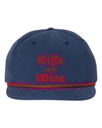 Riffs and Wine Embroidered Hat!
