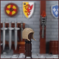 Image 1 of Linen Padded Coif